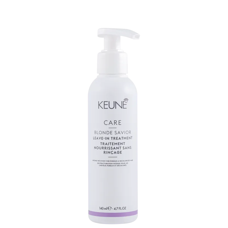 Tratament fara clatire par blond sau decolorat Keune Blonde Savior Leave-In 140ml