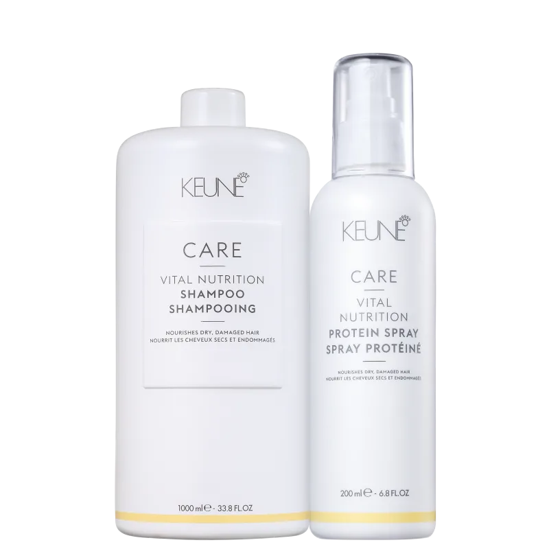 Set par uscat sau deteriorat Keune Care Vital Nutrition Protein