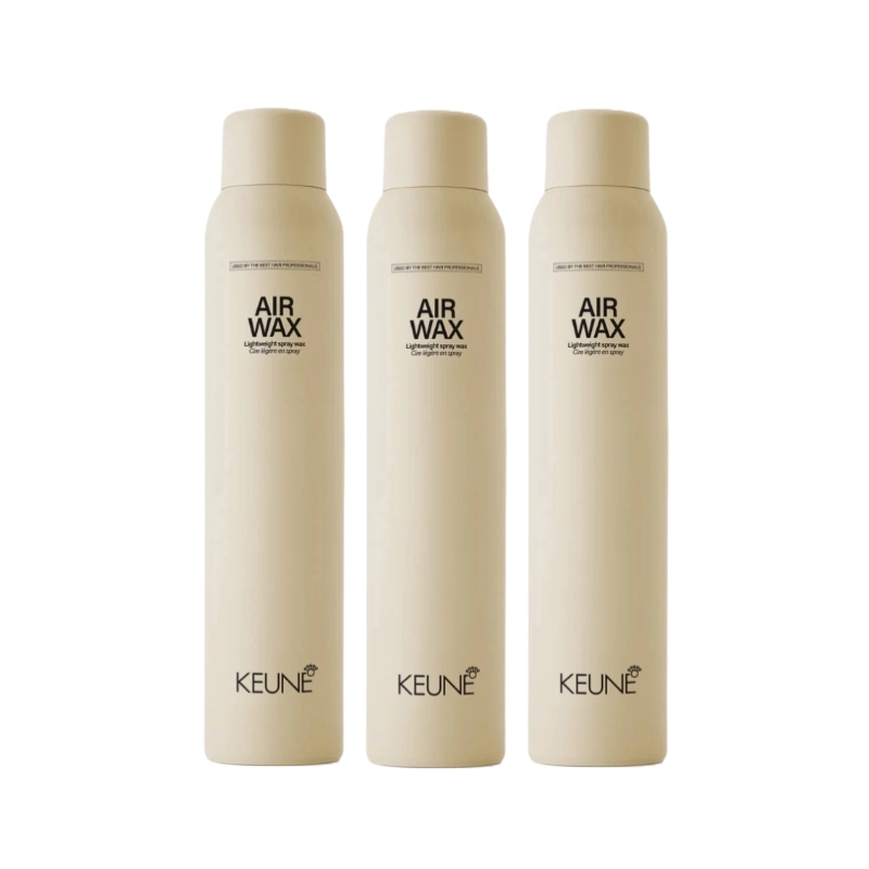 Ceara spray pentru coafuri Keune Style Air Wax 200ml set 3 bucati