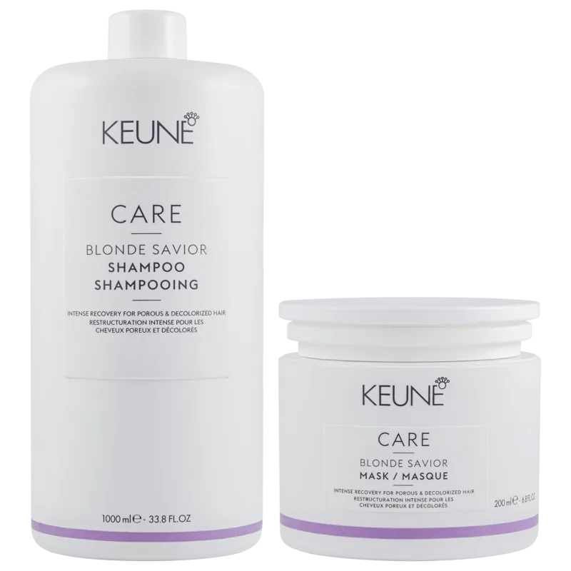 Set reparare par blond Keune Care Blonde Savior Duo
