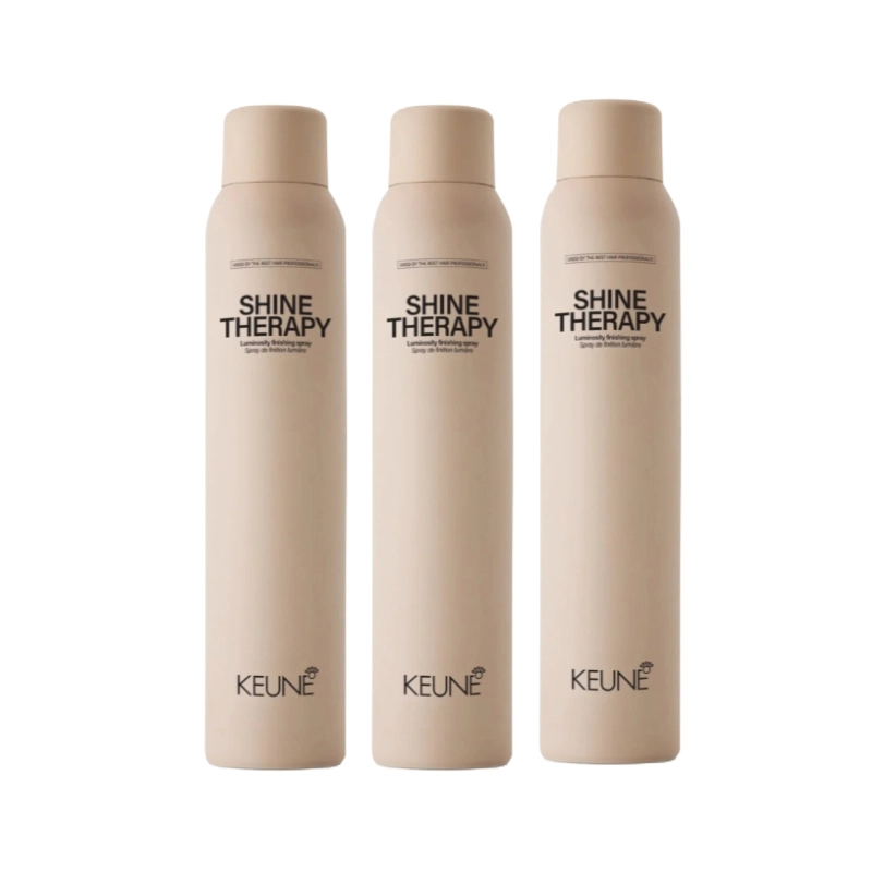 Pachet 3 x Luciu de par Keune Style Shine Therapy 200ml