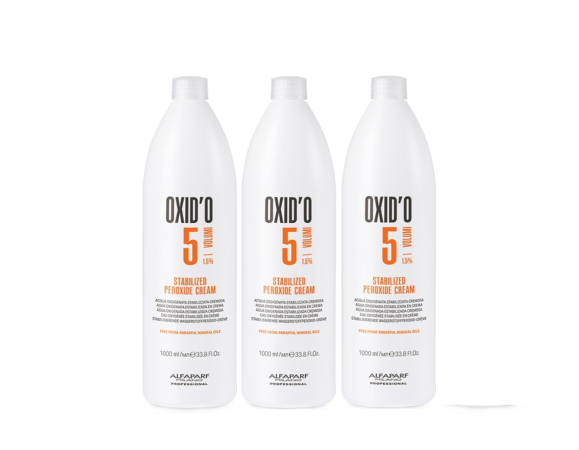 Pachet 3x Oxidant 1,5% Alfaparf Milano Activator 5vol 1000ml
