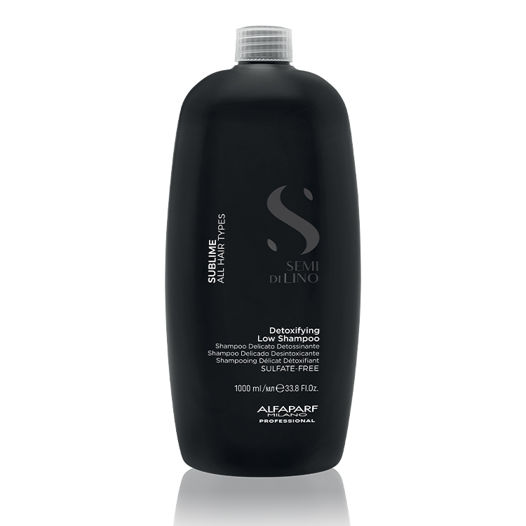 Sampon detox Alfaparf Milano Semi di Lino Sublime Detoxifying Shampoo 1000ml