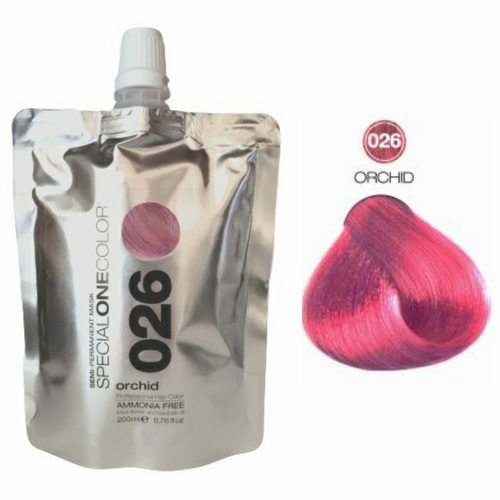 Masca de par nuantatoare fara amoniac Special One Color 026 Orchid 200ml