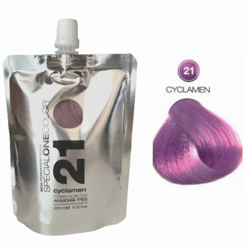 Masca de par nuantatoare fara amoniac Special One Color 21 Cyclamen 200ml
