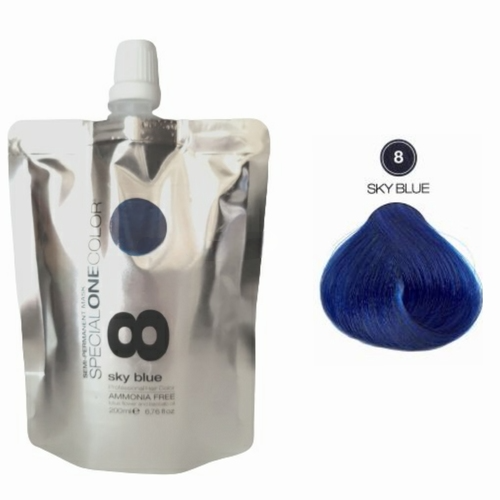 Masca de par nuantatoare fara amoniac Special One Color 8 Sky Blue 200ml