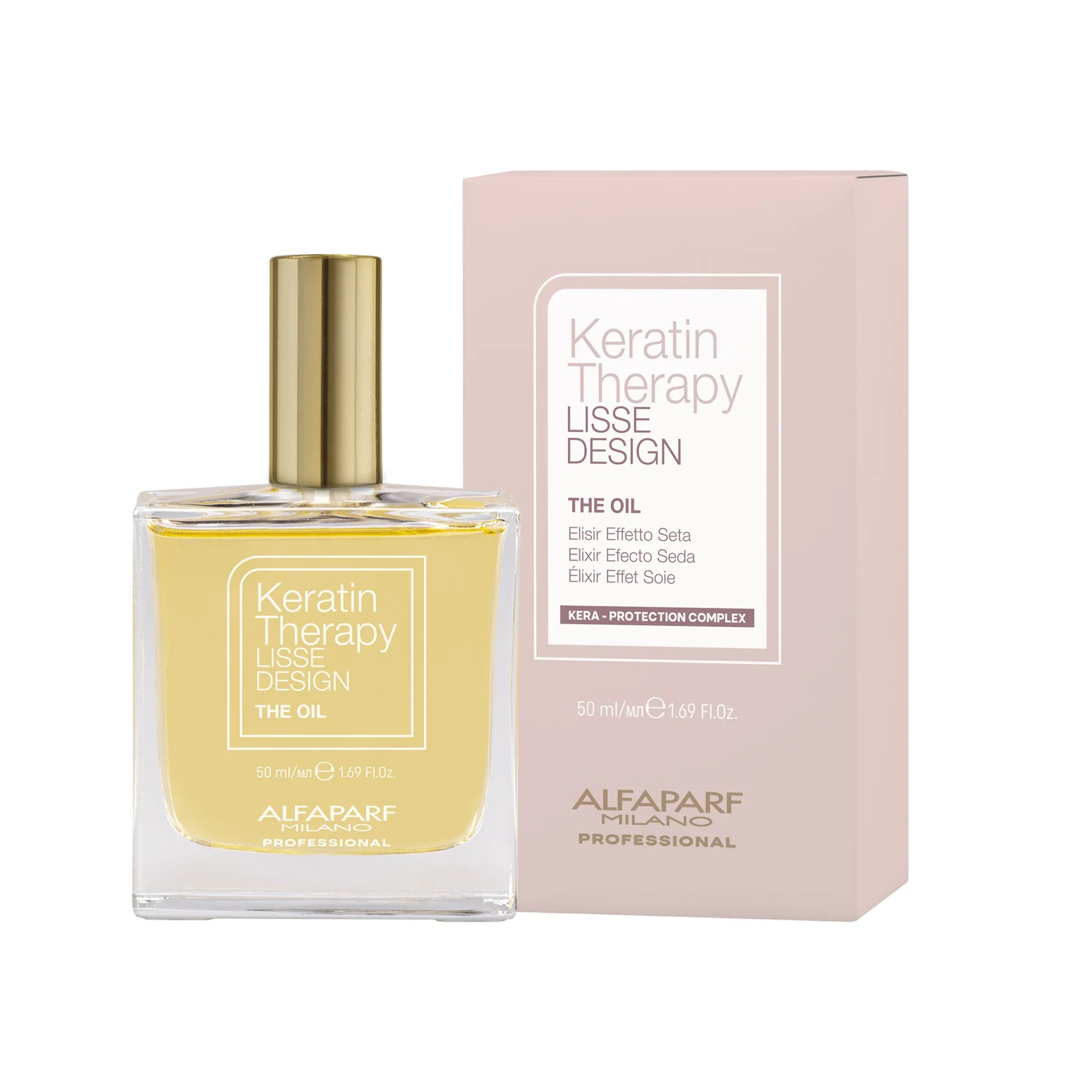 Alfaparf Milano Ulei Elixir pentru Par cu Keratina Lisse Design – 50 ml