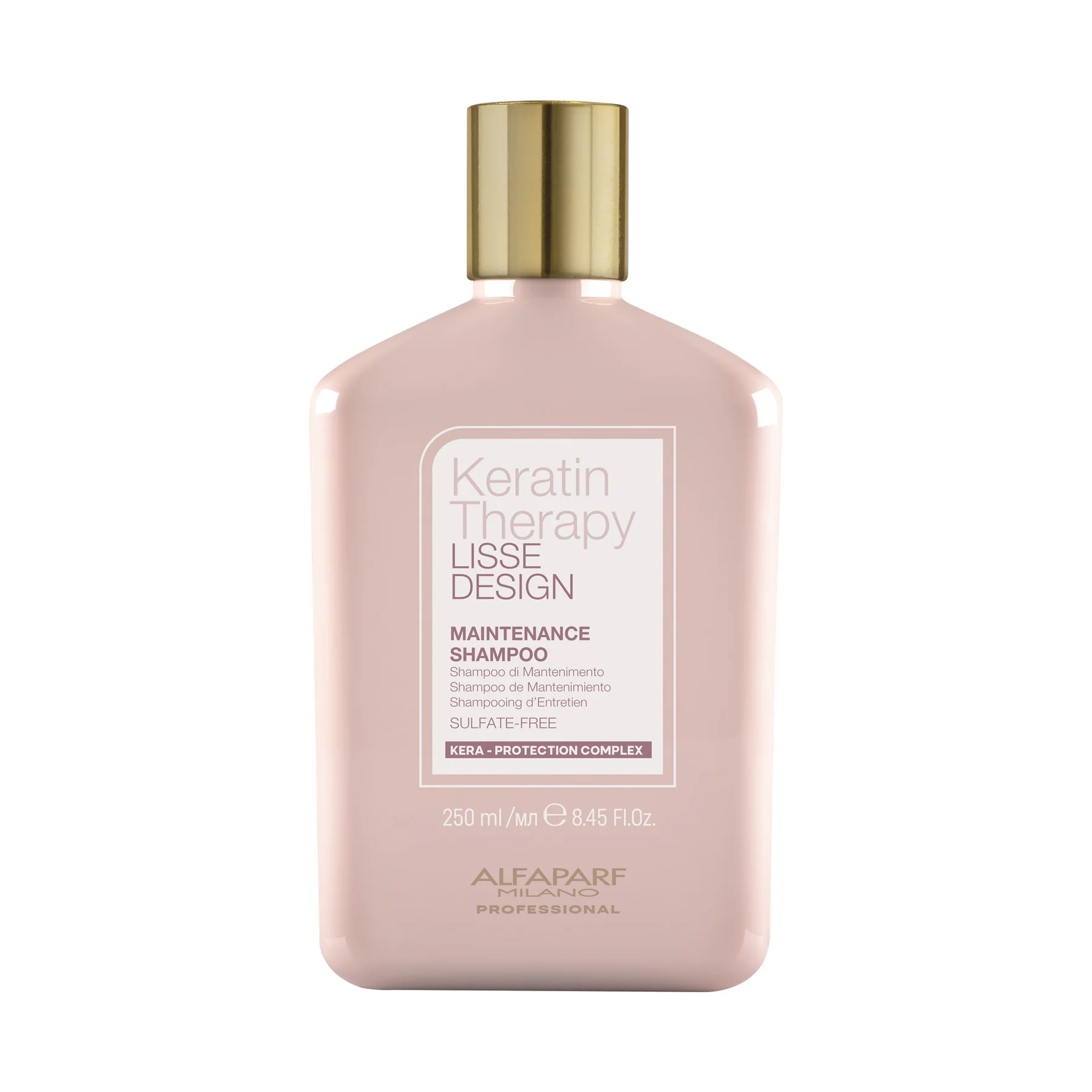 Alfaparf Milano Lisse Design Maintenance Shampoo – Sampon intretinere cu keratina, fara sulfați 250ml