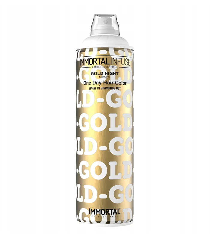 IMMORTAL Infuse Gold Night Spray colorant pentru par 200 ml