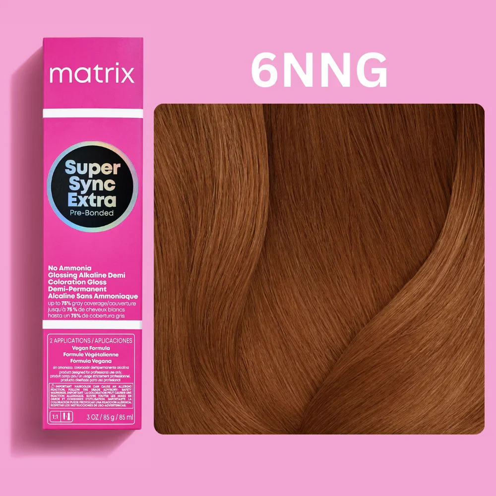 Vopsea de par fara amoniac Matrix Professional Super Sync Extra 6NNG 90ml
