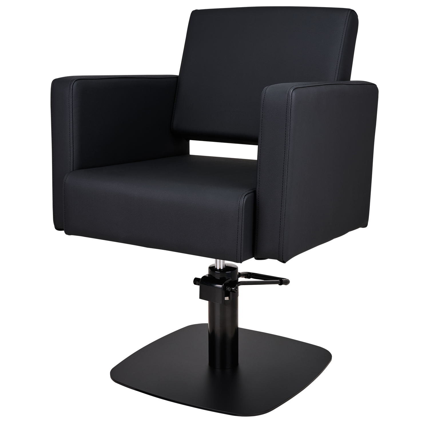 Ayala Premium S Chair Black- scaun coafor pompa hidraulica, negru