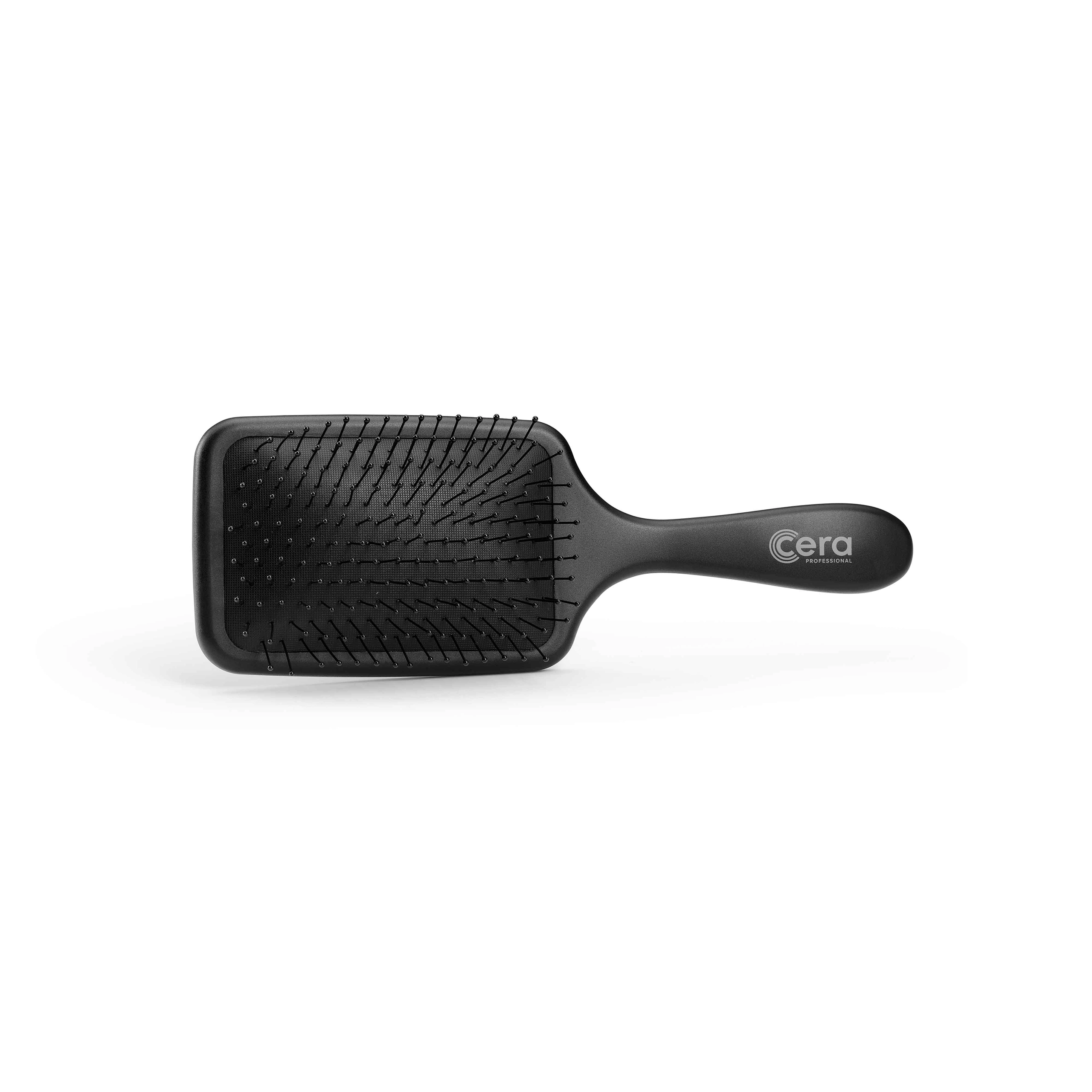 Cera Nylon Paddle Brush L – perie  profesională cu mâner din fibră de carbon pentru păr umed şi uscat
