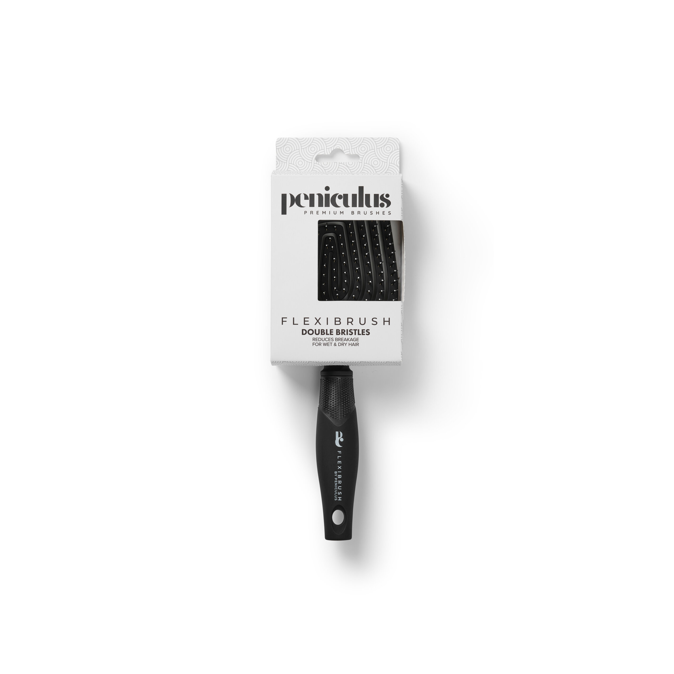Peniculus Flexibrush Double Bristles Large – perie profesională cu peri dubli pentru descurcare blândă