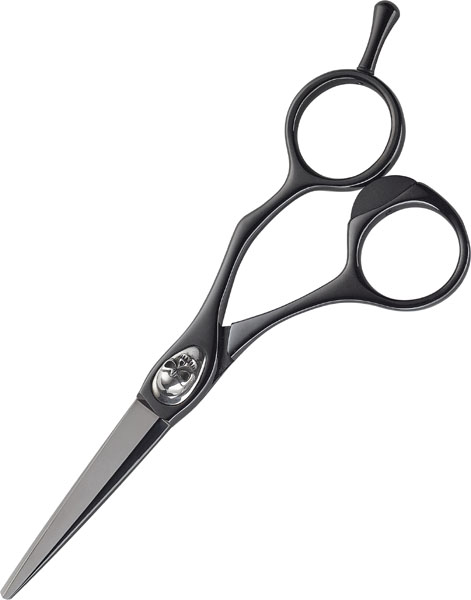 Joewell Black Titanium Skull BT-50 – Foarfece Profesionala de Tuns Păr 5.0″ inch