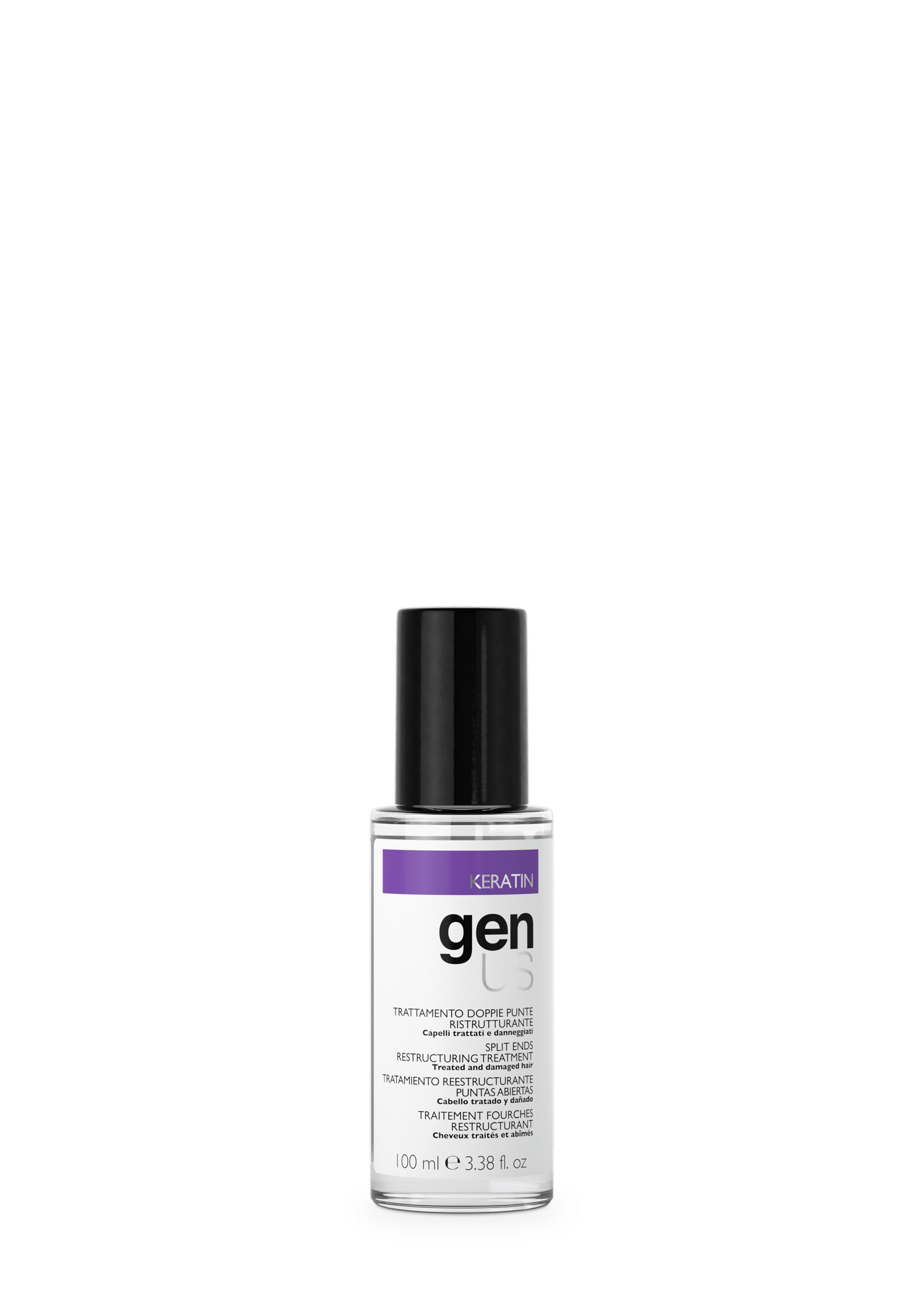 Tratament restructurant pentru varfuri despicate – Genus Hair Keratin 100 ml