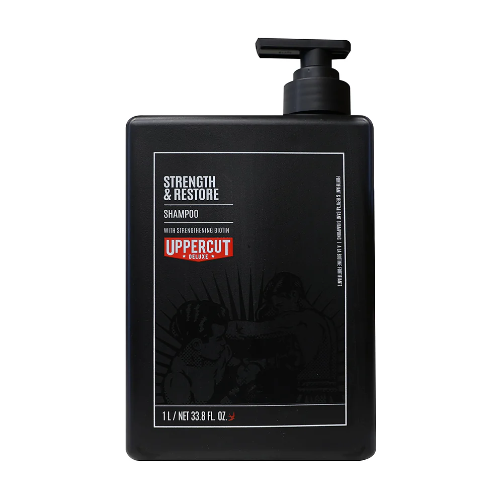 Sampon fortifiant - Uppercut Deluxe Strength and Restore Shampoo 1000ml