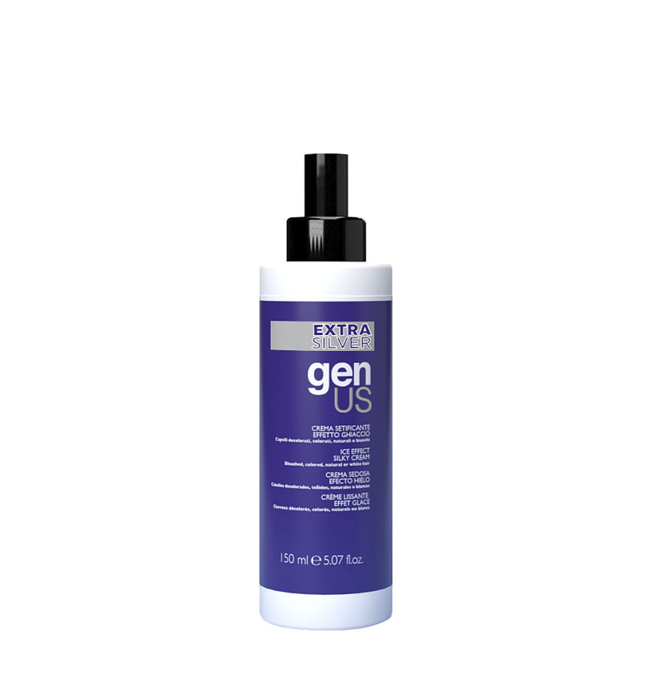 Crema Genus Extra Silver Ice Effect Silkening Cream 150ml – Par Blond si Alb