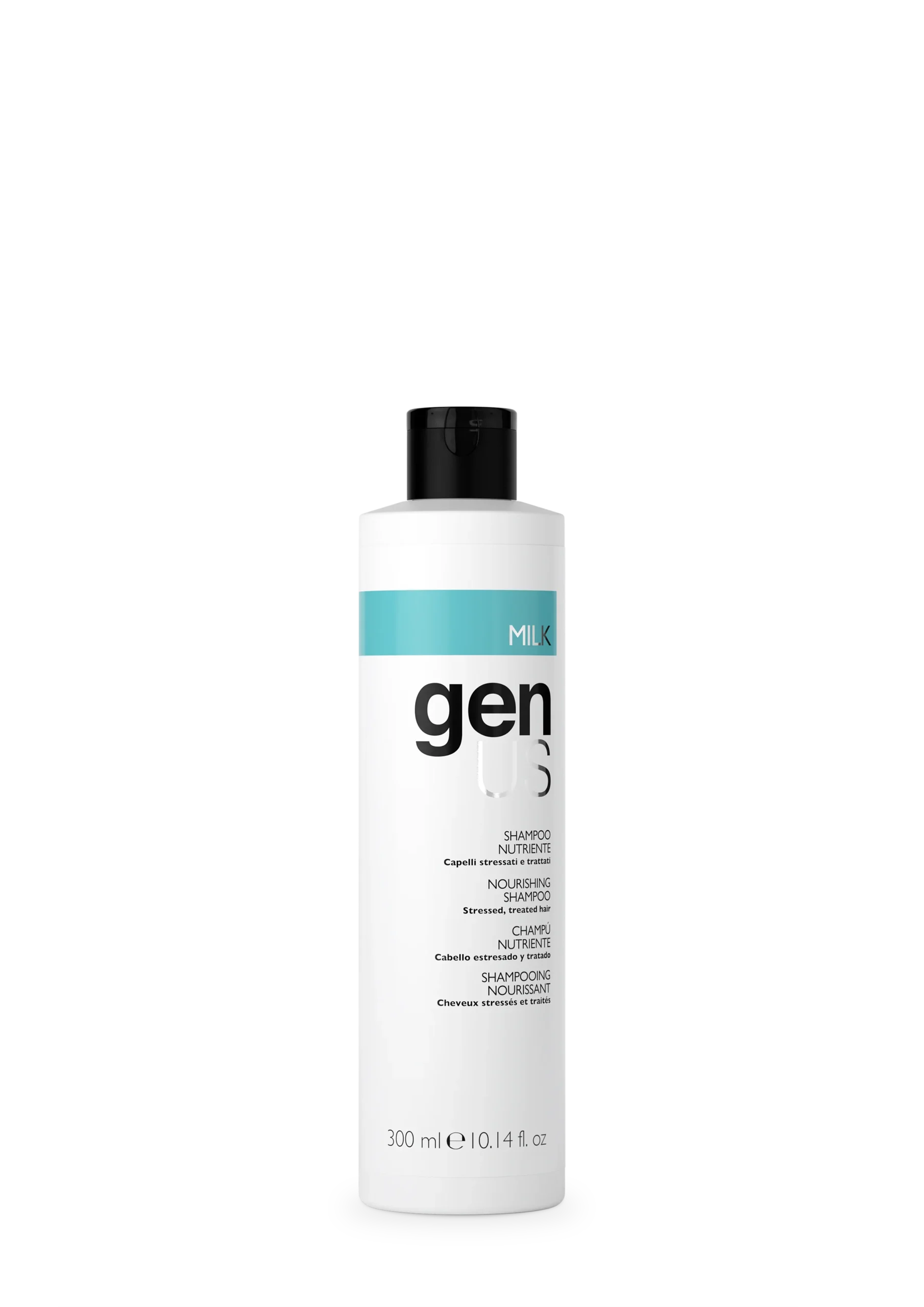 GenUS Milk Nourishing Shampoo – Sampon nutritiv pentru par stresat si tratat | 300 ml