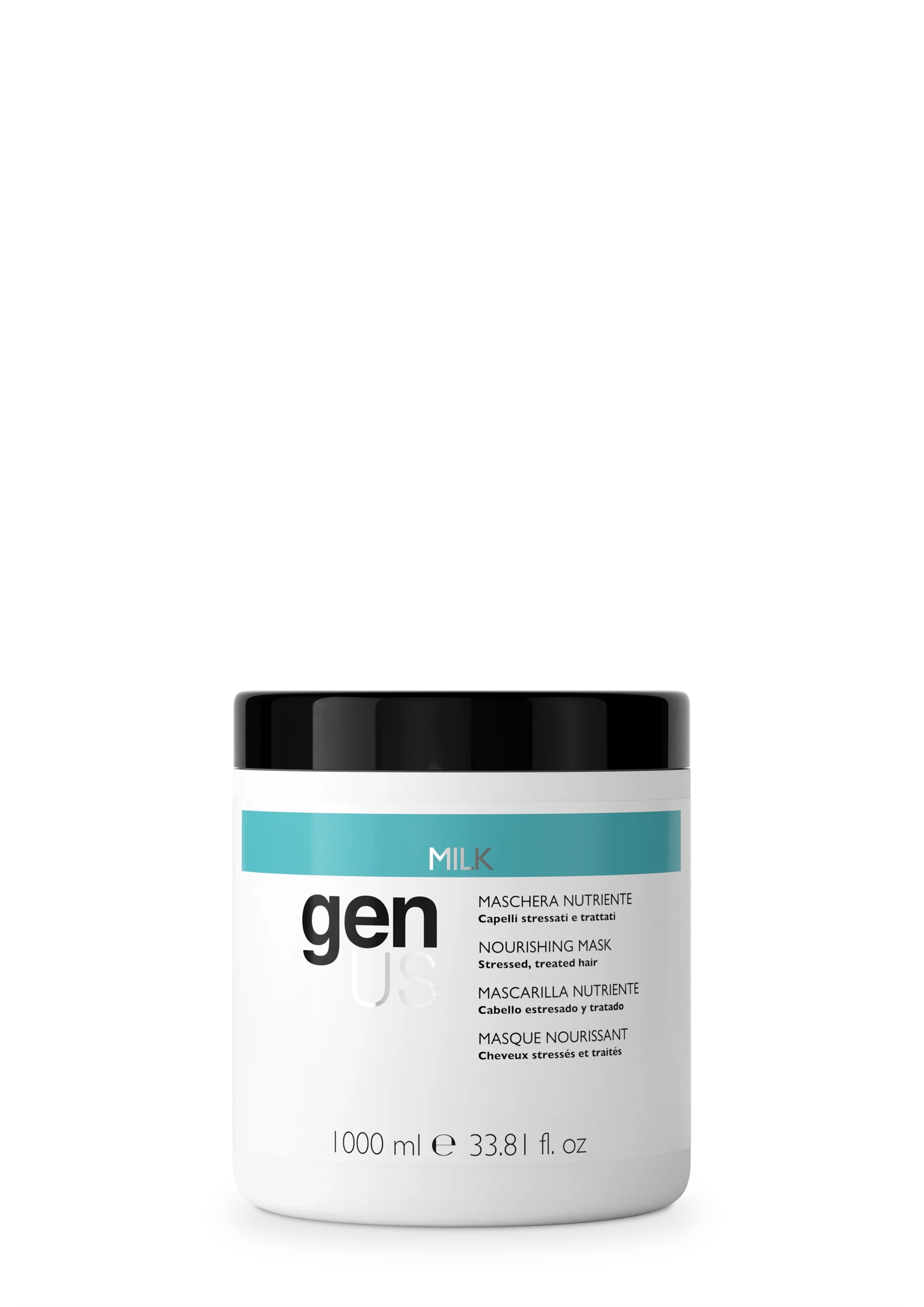 GenUS Milk Nourishing Mask – Masca nutritiva pentru par stresat si tratat | 1000 ml