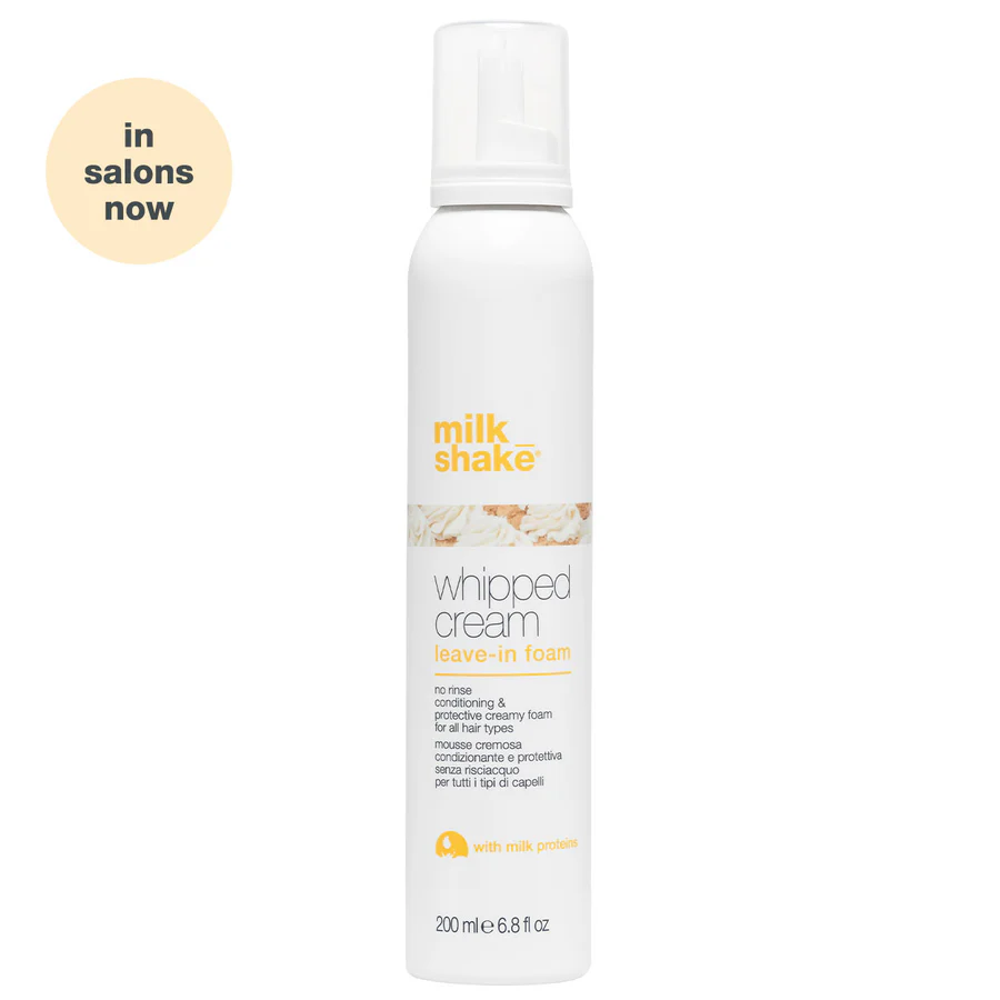 Balsam spuma pentru toate tipurile de par Milk_Shake Whipped Cream Leave-in Foam 200ml