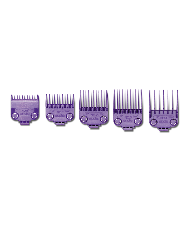 Set 5 gratare cu dublu magnet Andis Master 1,5mm - 13mm