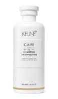 Șampon Keune Care Satin Oil pentru hidratare și strălucire, 300 ml