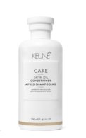 Balsam Keune Care Satin Oil hidratant, pentru toate tipurile de păr, 250 ml