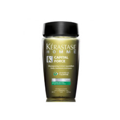 KERASTASE HOMME BAIN CAPITAL FORCE ANTIGRASSO 250 ML Sampon tratament pentru scalp gras, pentru barbati