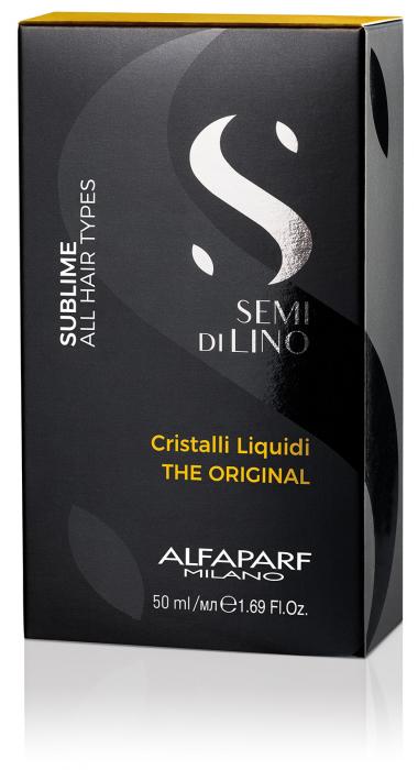 Serum pentru par Alfaparf Semi di Lino Diamond Cristalli Liquidi, 50 ml