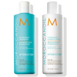 moroccanoil hydrating sampon balsam pentru par uscat