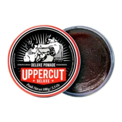 Set 3 x Uppercut Deluxe Deluxe Pomade 100g, pomada pentru par barbati cu fixare medie