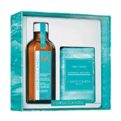 set cadou moroccanoil light