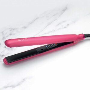 Placa de indreptat profesionala Diva Pro Digital Styler - Roz