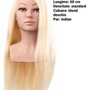Beauty & More Tanja - cap practica 60 cm par uman indian
