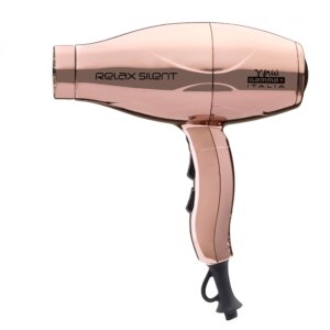 Gamma Piu Relax Silent Rose Gold Limited Edition- uscator de par profesional silentios 2100W