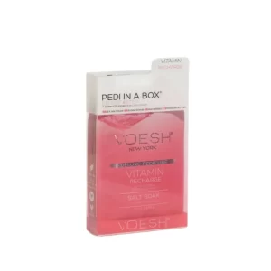 Voesh NYC Pedi in a box Deluxe 4 Step Vitamin Recharge - pedichiura SPA in 4 pasi