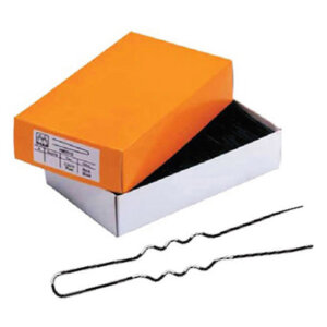 Sabrina Art 474 - ace pentru coc 49mm ondulate negre 1000 buc