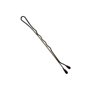 Sabrina - agrafe profesionale ondulate maro marime 7cm 200gr