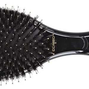 Perie de par profesionala pentru descalcit neagra Olivia Garden+Ion Supreme Combo Black