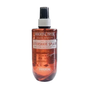 Immortal Infuse Aftershave Splash Bay Rum Face & Scalp Tonic Original - aftershave si tonic capilar 250ml