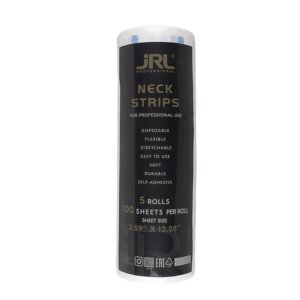 JRL Professional - gulere hartie pentru frizerie, albe