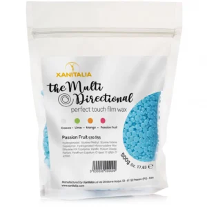 Xanitalia Multi Directional Caribbean Light Blue Wax - ceara profesionala de epilat multi-directionala, granule turcoaz 500gr