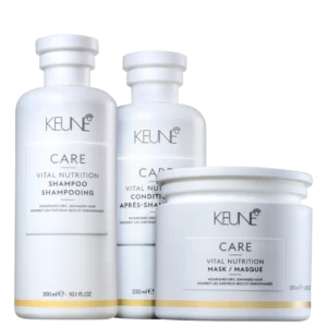 Set par uscat sau deteriorat Keune Care Vital Nutrition trio
