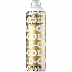 IMMORTAL Infuse Gold Night Spray colorant pentru par 200 ml