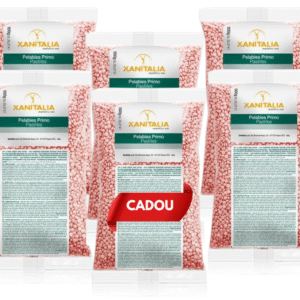 Pachet Promoțional Ceară Epilat Granule Roz Xanitalia 1000g x 5 + 1 CADOU