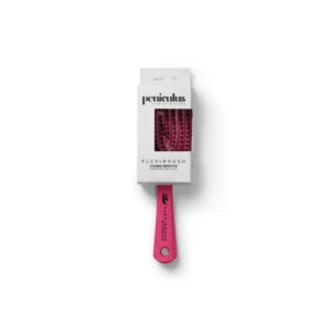 Peniculus Flexibrush Combo Bristles Pink – perie profesională cu peri de mistreţ & nylon, pentru păr strălucitor