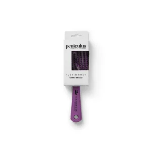 Peniculus Flexibrush Combo Bristles Violet – perie profesională cu peri de mistreţ & nylon, pentru păr strălucitor
