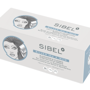 Folie de aluminiu pentru suvite, Sibel, Silver 15cm x 100m, 480gr