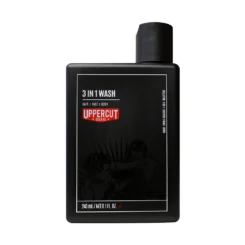 Uppercut Deluxe 3-in-1 Wash 240ml, sampon gel de dus si fata pentru barbati