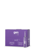 Lotiune leave-in restructuranta pentru par deteriorat Genus Hair Keratin 12x10 ml